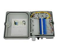 SC/LC/Connectors FTTH Boîte à bornes à fibre optique 8/12/24/48/cœurs Boîte de distribution de fibre optique (8 cœurs, LC)