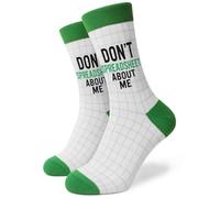 SC Products Chaussettes amusantes pour homme | Taille 39-46 - Chaussettes fantaisie en coton riche pour comptable, collègues, gestionnaire | Feuille de calcul amusante pour homme | Cadeaux de blague