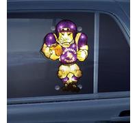 SC Sports Minnesota Vikings Joueur de fenêtre de voiture double face éclairé