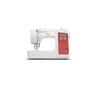 SINGER SC220 Machine à coudre à bras libre, à LED blanche, rouge