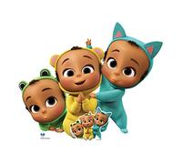 SC4038 Triplets Boss Baby Fred (Bleu), Rick (Jaune) et Frederick (Vert)