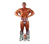 SC4166 Silhouette en Carton Grandeur Nature avec Mini Bulldog Britannique WWE