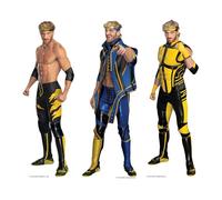 SC4583 WWE Logan Paul Lot de 3 étagères en Carton pour décoration de Chambre et événements 31 cm