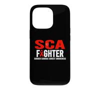 SCA Awareness Fighter - Sensibilisation à l'arrêt Cardiaque soudain Coque pour iPhone 13 Pro