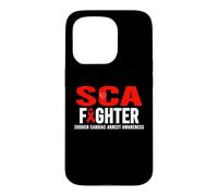 SCA Awareness Fighter - Sensibilisation à l'arrêt Cardiaque soudain Coque pour iPhone 15 Pro