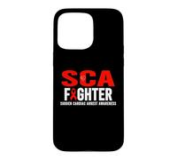 SCA Awareness Fighter - Sensibilisation à l'arrêt Cardiaque soudain Coque pour iPhone 15 Pro Max