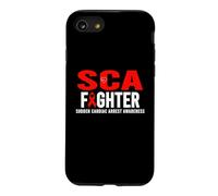 SCA Awareness Fighter - Sensibilisation à l'arrêt Cardiaque soudain Coque pour iPhone SE (2020) / 7/8