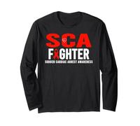 SCA Awareness Fighter - Sensibilisation à l'arrêt Cardiaque soudain Manche Longue