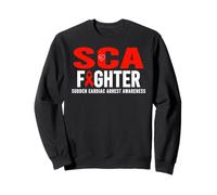 SCA Awareness Fighter - Sensibilisation à l'arrêt Cardiaque soudain Sweatshirt