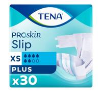 SCA Hygiène Tena Slip Plus Confioair Pack de 30 Couches Taille XS
