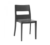 Scab - 6 Chaises gris anthracite design - SAI - Lot de 6 - deco