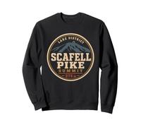 Scafell Pike, 978 m, Lake District, Cumbria, Angleterre, Chute à Pied Sweatshirt