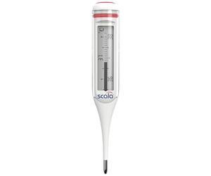 scala SC 1493 flex thermomètre médical numérique 10 s, écran classique, blanc