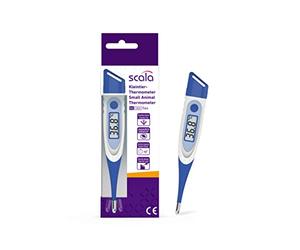scala SC 1504 flex thermomètre pour petits animaux avec embout flexible pour une mesure douce, pour chien et chat
