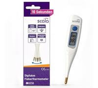 scala SC 42 flex thermomètre médical numérique 10 s avec embout flexible doré, sans nickel, pour mesure corporelle
