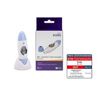 Scala SC 53 Thermomètre numérique infrarouge fièvre frontal, tempes et oreilles