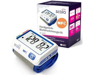 scala SC 6027 NFC tensiomètre de poignet numérique avec transfert de données via application