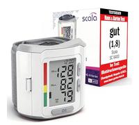 scala SC 6400 argent tensiomètre de poignet avec indicateur OMS et 85 mémoires