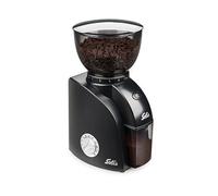 Moulin à Café Electrique - Broyeur Cafe Grain - Protection Contre le Café Statique - Noir - Solis Scala Zero Static 1662