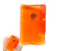 Scaldamani Riutilizzabili - Caldo | Impacchi caldi in PVC tondi e quadrati | Attivazione Con clics istantaneo | Calore duraturo per Mani | Ideale per Outdoor, Lavoro, Sport e Inverno