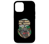 Scale Model Full Passion Vintage Steam Train Hobby Coque pour iPhone 12/12 Pro
