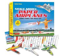 Scale Model Paper Airplanes Kit: Iconic Planes That Really Fly! Slingshot Launcher Included! - Just Pop-out and Assemble (14 Famous Pop-out Airplanes)