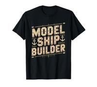 Scale Model Ship Builder Nautical Maritime Hobby Identity T-Shirt