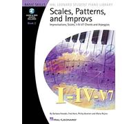 Scales, patterns and improvs: book 2 piano +enregistrements online