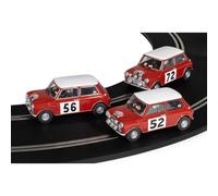 Scalextric 1965 Monte Carlo Rally Mini - Triple Car Pack
