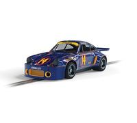 Scalextric C4241 Porsche 911 3.0 RSR - Trans AM 1974 - Al Holbert, Bleu