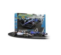 Scalextric C1450P Williams Racing Race Kit de Course 1:32 484 cm - 4,8 m de Longueur de Piste avec 2 Commandes manuelles, kit de Piste de Course Slotcar Formule 1