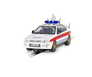 Scalextric - C4429 - Subaru Impreza WRX, Voitures Édition Police, Rue et Rallye