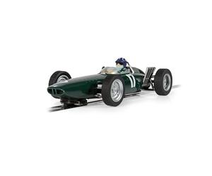 Scalextric - C4536 Cars BRM P57, Vainqueur du GP des Pays-Bas 1962, Édition Champion du Monde, Voiture à sous Jouet à Utiliser avec Les Circuits de Course