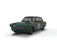 Scalextric C4540 Ford Lotus Cortina - Goodwood 2023 - Andrew Jordan + David Dickenson Cars - Voitures de Tourisme à partir de 3 Ans