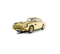 Scalextric - C4550A Cars, James Bond Aston Martin DB5, Goldfinger, 60E Anniversaire Gold Edition, Voiture à sous Jouet à Utiliser avec Les Circuits Ou Ensembles de Course