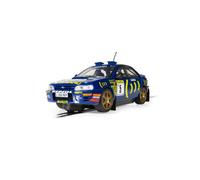 Scalextric - C4555 Cars, Subaru Impreza WRX, 1995 Carlos Sainz, Voiture à sous Jouet à Utiliser avec des Pistes Ou des Ensembles de Course