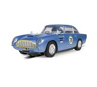 Scalextric C4599 Aston Martin DB5 - Bleu Jaune - Voiture de Course GT Historique