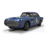 Scalextric C4599 Aston Martin DB5 - Bleu/Jaune - Voiture de course historique GT Racing