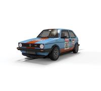 ScaleXtric Voiture de slot C4609 Volkswagen Golf GTI - Gulf Edition