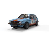 ScaleXtric Voiture de slot C4609 Volkswagen Golf GTI - Gulf Edition