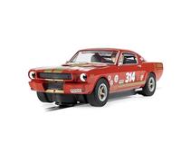 Scalextric - C4658 Circuit de Voitures Miniatures Shelby GT350H - Rouge et Or