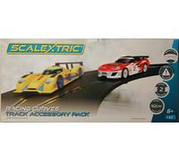 Scalextric - Pack d'Accessoires pour Piste Racing Curves