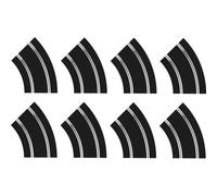 Scalextric C8196 R2 Curve (8 pcs) - Track Extension Pack