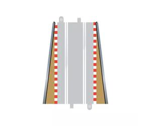 Scalextric C8233 Straight Lead In/Out Borders (2 pcs)