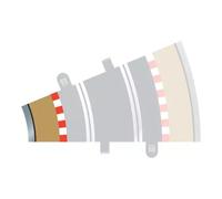Scalextric C8280 R2 Curve Inner Borders 22.5° (4 pcs)