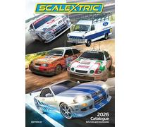 Scalextric Catalogue 2026, édition 66, Guide de Collection en Couleur pour Les Ensembles, Voitures et Accessoires
