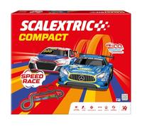 SCALEXTRIC Circuit Compact - Piste de Course complète - 2 Voitures incluses - Échelle 1:43 (Circuito Compact Speed Race)