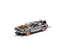 Scalextric Delorean Arrière À Futur III 3 Temps Machine Fente Voiture - C4307