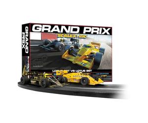 Scalextric Ensemble de Pistes de Course à partir de 5 Ans pour Enfants - Circuit de Vitesse du Grand Prix des années 80 - Pistes de Course électriques pour garçons et Filles à partir de 5 Ans - Mini