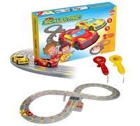 Scalextric Mes Premiers Ensembles pour Les Enfants de 3 Ans et Plus - Ensemble de Jouets de Voiture de Course Micro Alimentés par Batterie, Pistes de Course de Voitures à sous pour Garçons